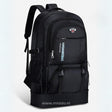 sac à dos de voyage 65l coloris noir avec grande capacité de rangement