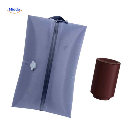 sac de compression double face avec finition étanche pour rangement de voyage