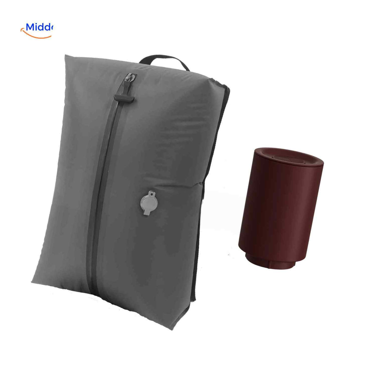 sac de compression vacuum étanche avec fermeture éclair et poignée de transport