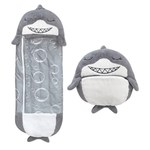 sac de couchage peluche en forme de requin pour enfants, idee cadeau