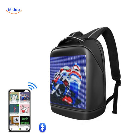 sac à dos LED voyage avec essentiels d'aventure, idéal pour les voyageurs et explorateurs