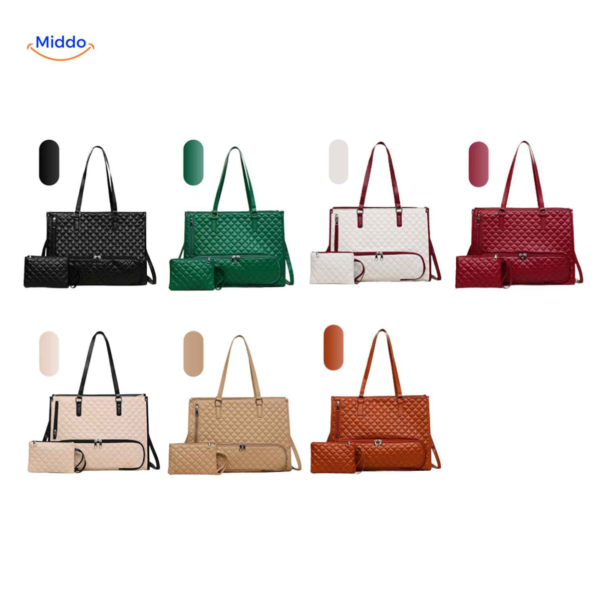 sac isotherme 2-en-1 disponible en quatre coloris : noir, vert, beige et bordeaux