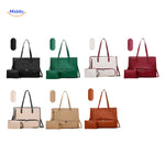 sac isotherme 2-en-1 disponible en quatre coloris : noir, vert, beige et bordeaux