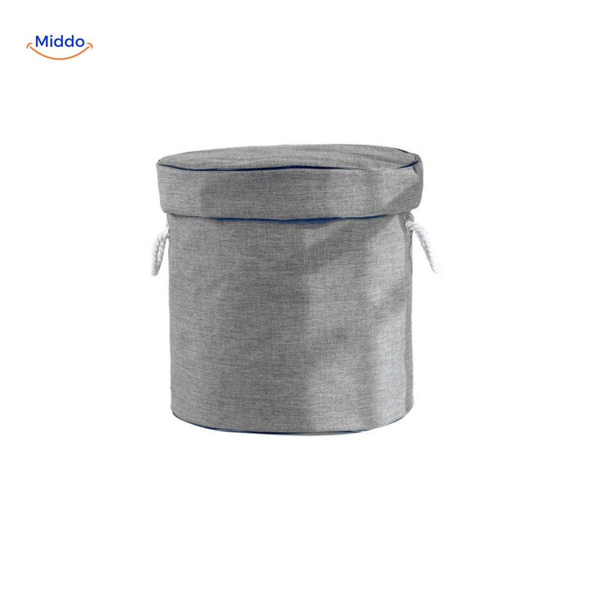 sac de rangement jouets gris neutre polyvalent, s'intègre dans tout intérieur