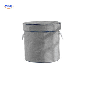 sac de rangement jouets gris neutre polyvalent, s'intègre dans tout intérieur