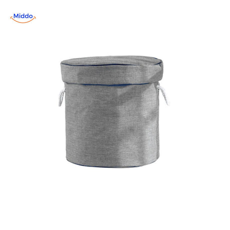 sac de rangement jouets gris neutre polyvalent, s'intègre dans tout intérieur