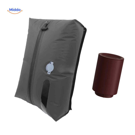 sac vacuum avec fenêtre transparente et fermeture hermétique étanche