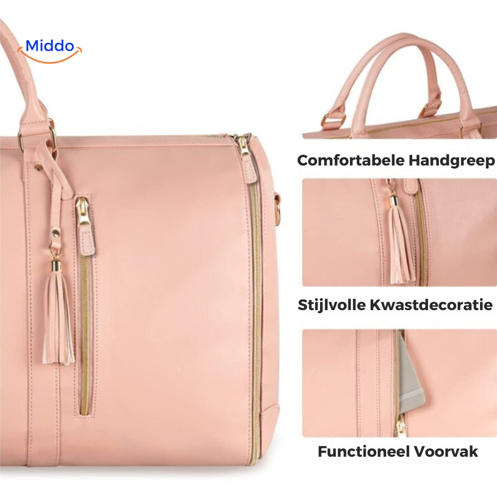 aperçu des fonctions et avantages du sac de voyage compact pour voyager avec style