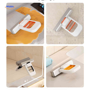 serpillière utilisée pour récurer et nettoyer les miroirs et surfaces lisses
