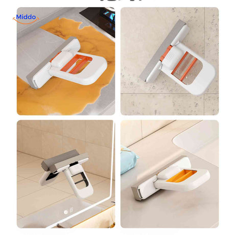 serpillière utilisée pour récurer et nettoyer les miroirs et surfaces lisses