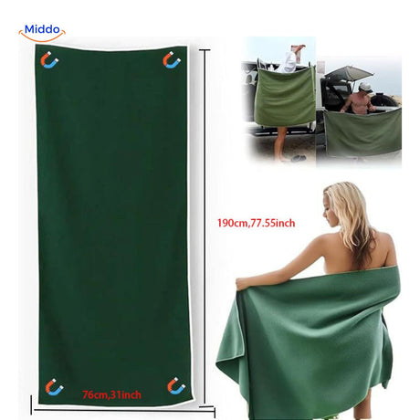serviette de plage magnétique pour la natation et les loisirs aquatiques, absorption maximale