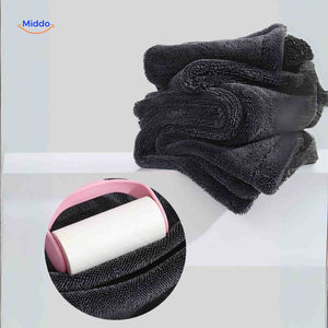 serviette microfibre lavable, douce et durable pour l'entretien régulier de votre voiture
