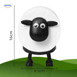 sheeproll houder wcrolhouder met schattige schapenkop afmeting 16x8cm www.middo.nl