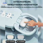 appuie-tête extensible de la chaise de bain bébé avec coussin en PU et PVC doux