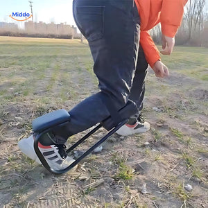 siège et genouillère de jardin multifonction, utilisable comme tabouret ou support pour s'agenouiller
