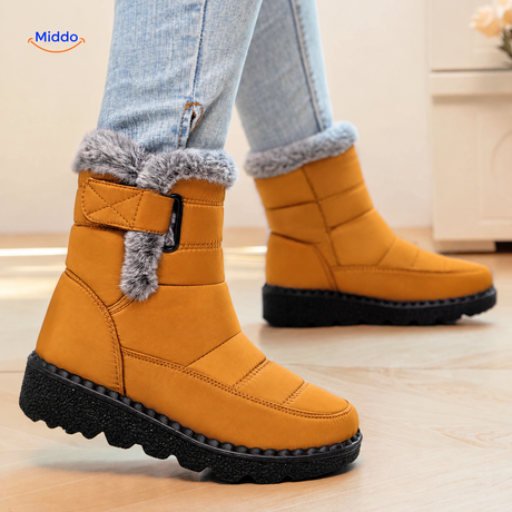 Snowboots – Jaune ocre