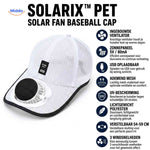aperçu de la casquette Solarix avec ventilateur solaire www.middo.fr