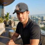 casquette Solarix avec ventilateur solaire sur la terrasse www.middo.fr