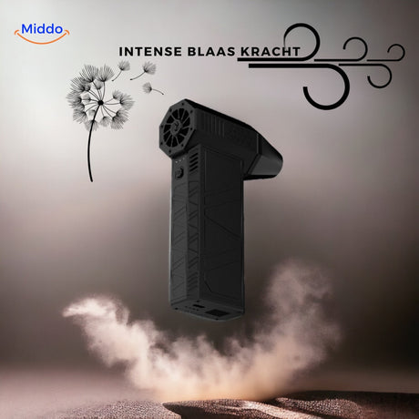 souffleur d'air turbojet pro produisant un flux d'air intense à 130 000 tr/min pour un nettoyage efficace