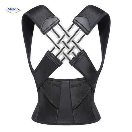 soutien dorsal ergonomique correcteur de posture porté au quotidien, confort garanti