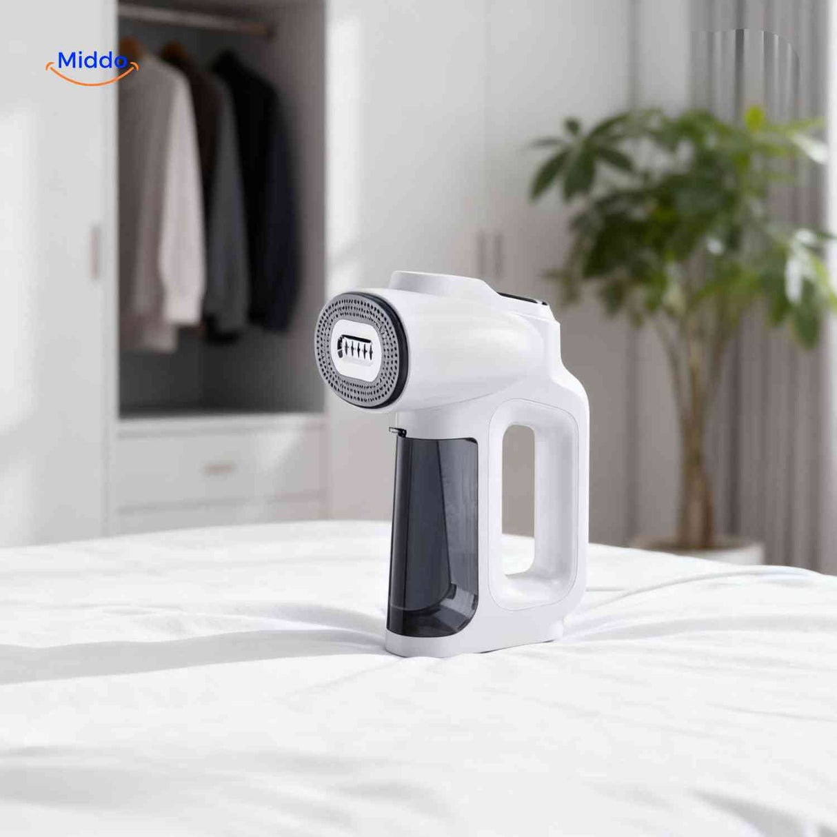 Défroisseur vapeur Steamix avec aspiration, mise en situation, vue 11