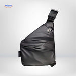 stratos borsttas unisex slingbag mat zwart links www.middo.nl