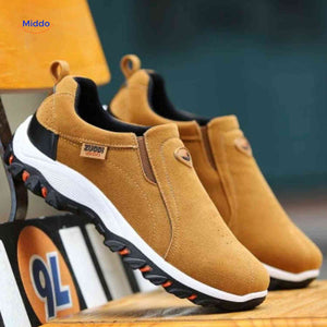 Chaussures homme Stridex à enfiler en suède, vue produit 23