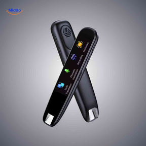 stylo traducteur noir avec fonction scan et traduction instantanée, vue principale