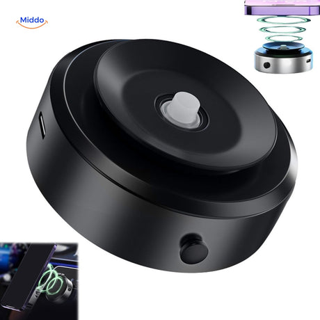 support de telephone magnetique 360 avec ventouse pour voiture, fixation solide sur pare-brise