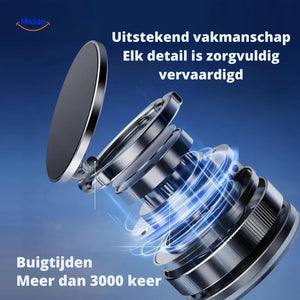 support téléphone en métal durable avec charnières souples pour une orientation fluide et précise