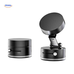 support téléphone magnétique au design pliable et discret, facile à ranger