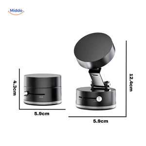 dimensions du support téléphone magnétique, format compact tenez dans une poche
