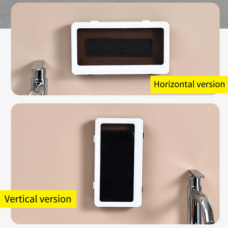 support téléphone douche étanche utilisable en orientation horizontale et verticale