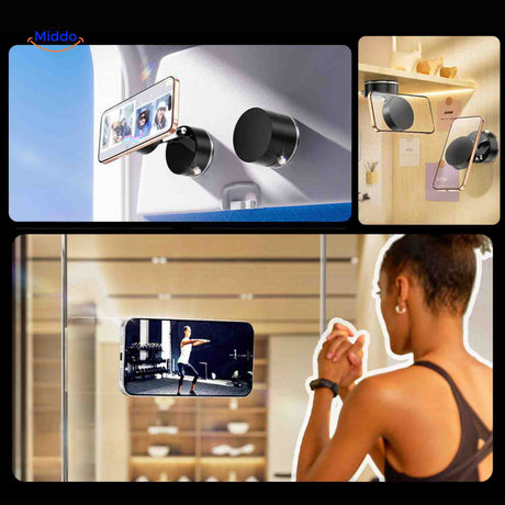 support téléphone universel compatible montage mur et tableau de bord voiture