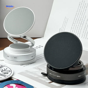 support téléphone magnétique disponible en coloris argent et noir pour s'adapter à tous les intérieurs