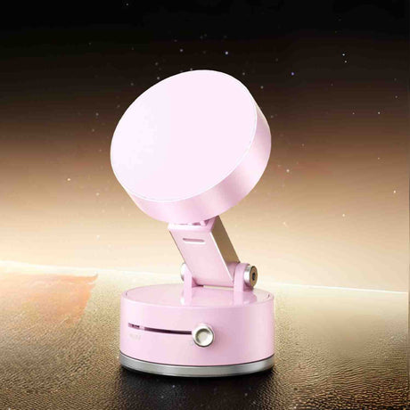 support téléphone magnétique en coloris rose, élégant et pratique au quotidien