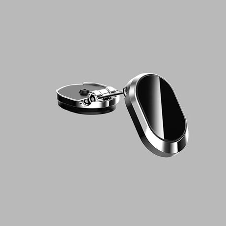 support téléphonique magnétique compact au design soigné pour voiture