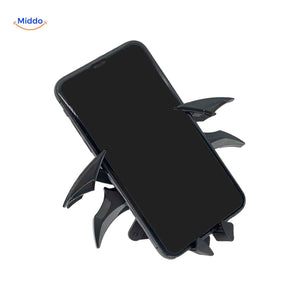 support téléphone magnétique pour voiture fixé sur le tableau de bord, vue en situation