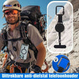 support téléphone rétractable anti-vol fixé à la ceinture, sécurisé et portable