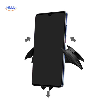support téléphone avec serrage automatique pour une fixation sécurisée en voiture