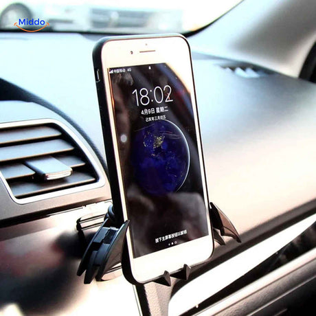 support téléphone à pince pour tableau de bord avec design original et accrocheur