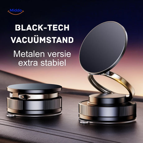 support téléphone métallique à ventouse extra-stable, socle robuste pour une tenue sans vibrations