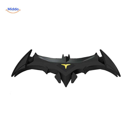 support téléphone voiture au design chauve-souris noir, rotatif et antichute