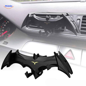 support téléphone voiture avec pince robuste et design compact pour tableau de bord