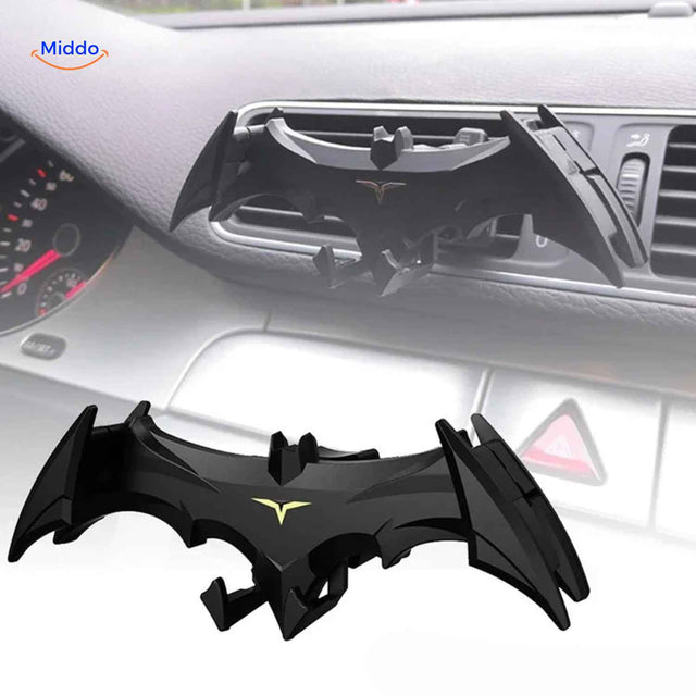 support téléphone voiture avec pince robuste et design compact pour tableau de bord