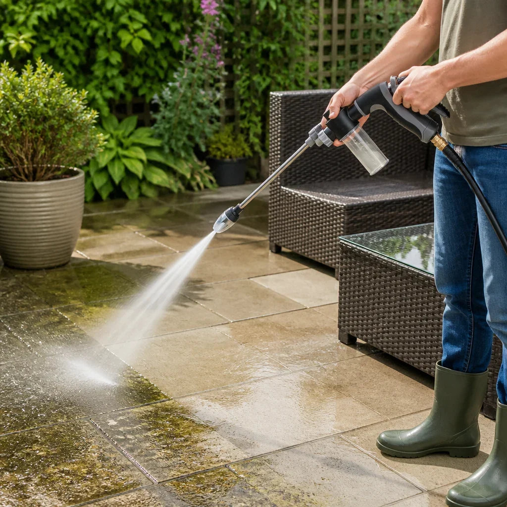 Pistolet à eau haute pression T8 pour tuyau d'arrosage, nettoyage de terrasse, vue 4