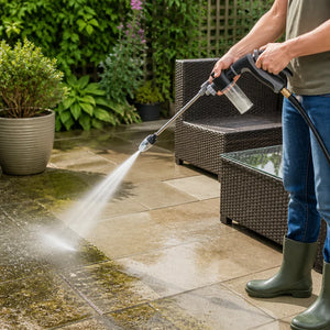 Pistolet à eau haute pression T8 pour tuyau d'arrosage, nettoyage de terrasse, vue 4