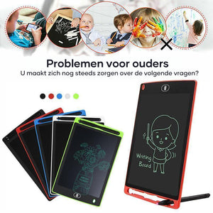 tablette lcd d'écriture au design adapté aux enfants, parfaite pour apprendre à écrire