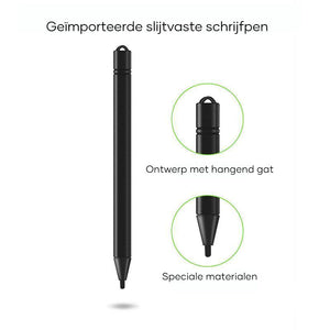 stylet résistant de la tablette lcd avec trou d'accrochage pour ne pas le perdre