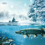Tacklebox Calendrier de l'Avent Poissons Hiver Sous-Marin www.middo.nl